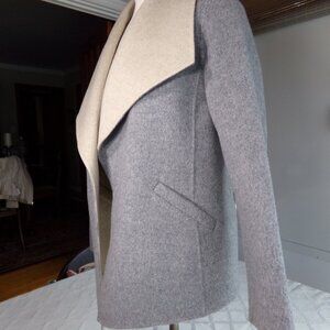 Gray & Tan Talbots Jacket